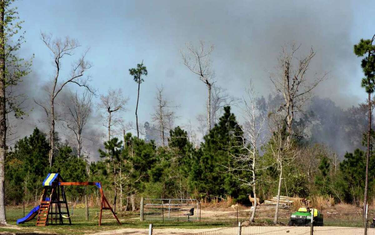 First Wildfire Of The Year Burns 100 Acres In Hardin County