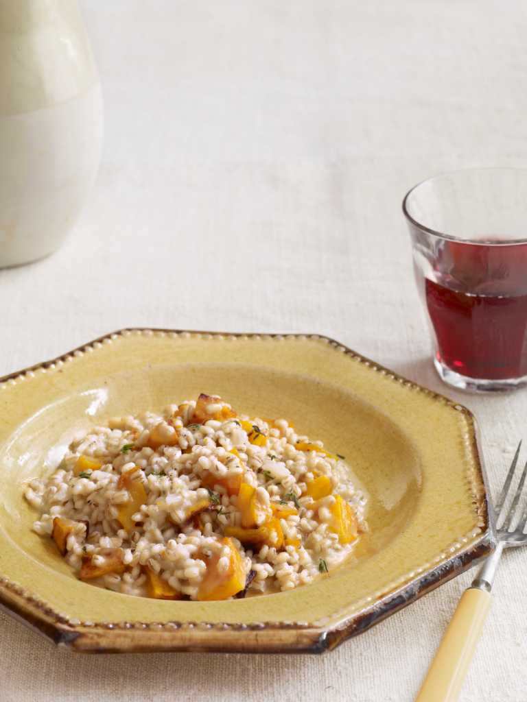Recipe Barley Risotto with Butternut Squash