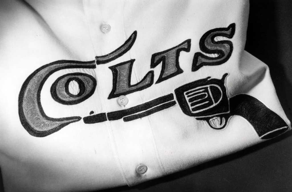 A Houston Colt .45's Jersey. The Astros' Name For Their First