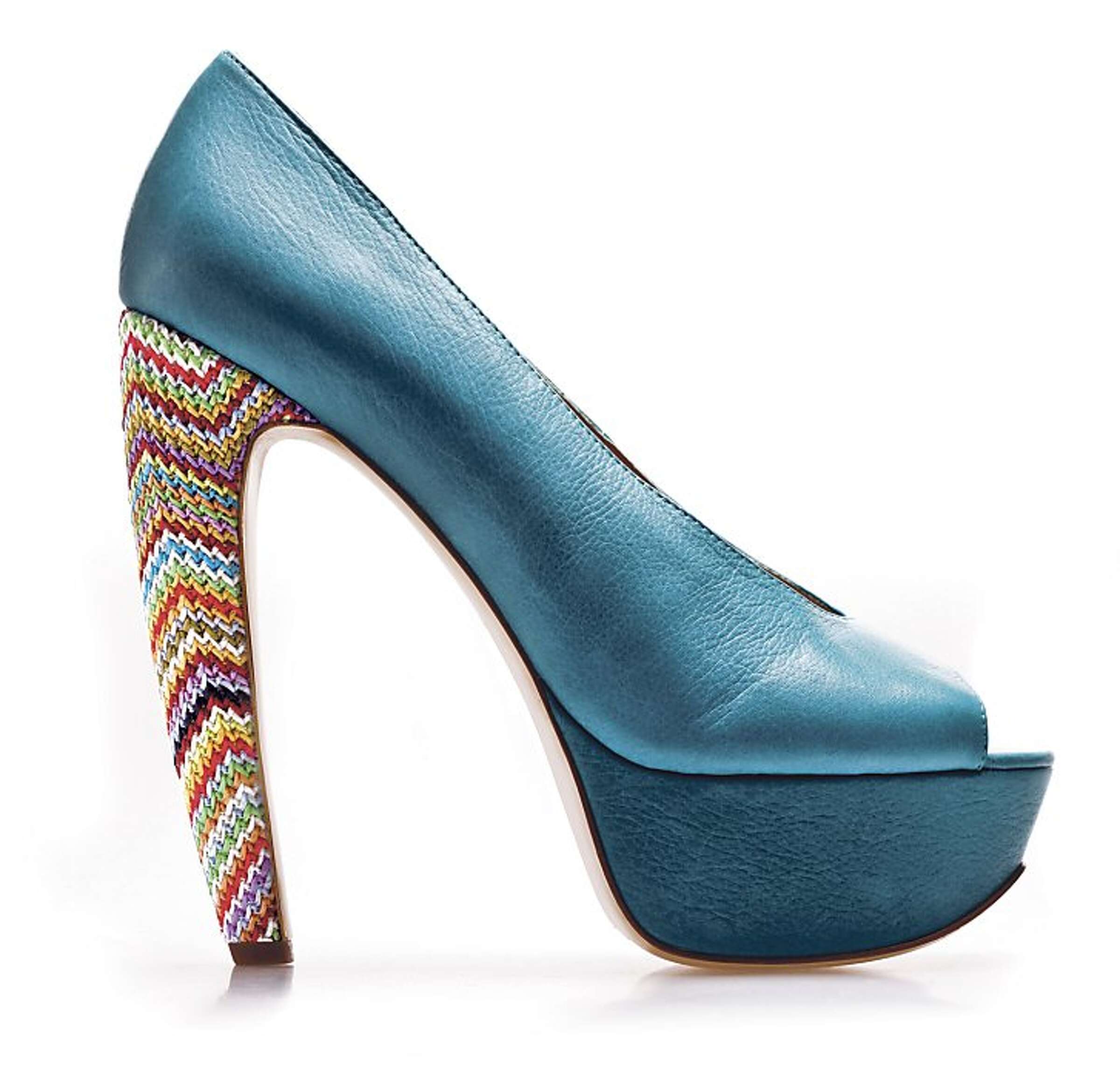 The heel and hue of art in Eric Rutberg's shoes