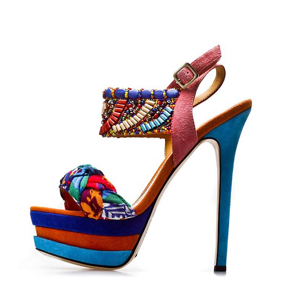 The heel and hue of art in Eric Rutberg's shoes