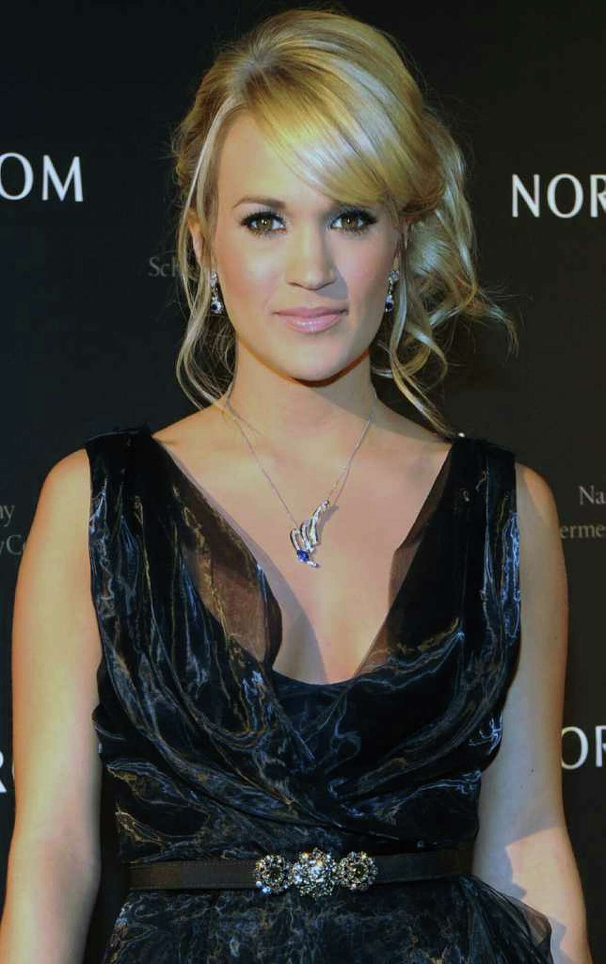NASHVILLE, TN - FEBRUARY 28: Singer/songwriter Carrie Underwood attends the Nordstrom Symphony fashion show at the Schermerhorn Symphony Center on February 28, 2012 in Nashville, Tennessee. (Photo by Rick Diamond/Getty Images)