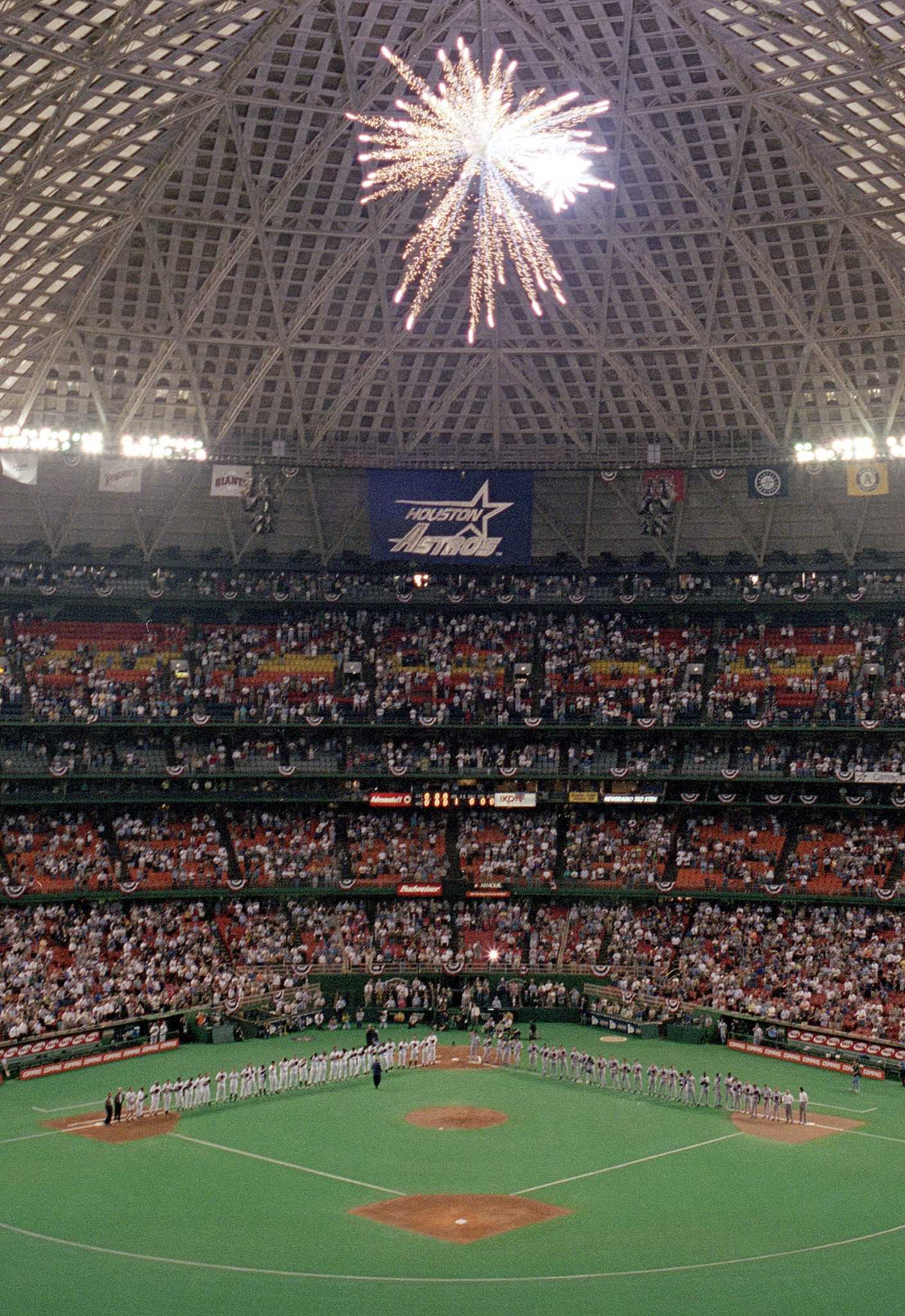 Ken Caminiti, Jeff Bagwell, and Craig - Astrodome Memories