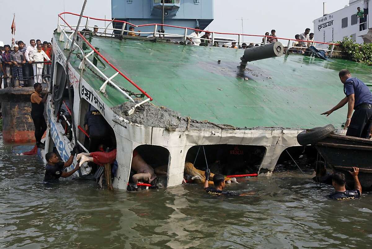 Bangladesh Ferry Capsizes - Dozens Dead, Missing