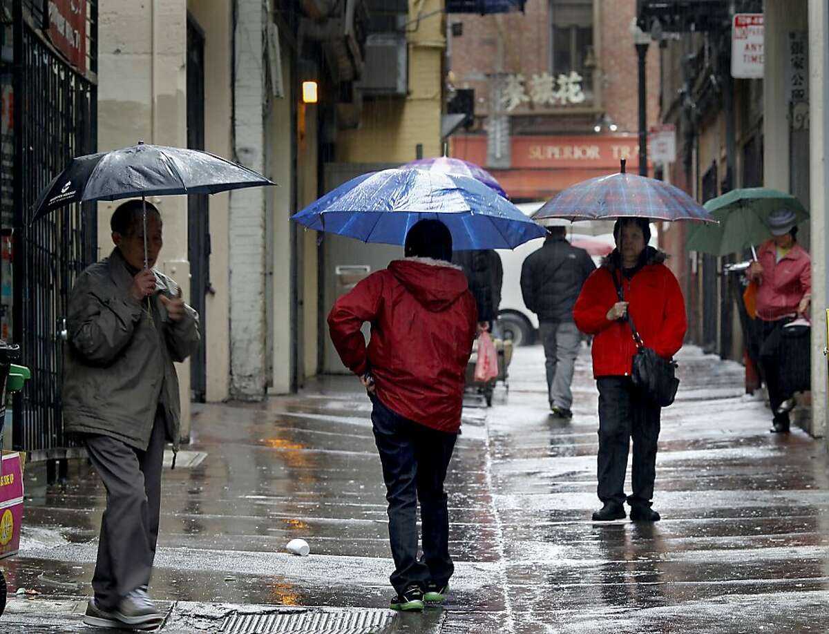 Rain predicted through the weekend