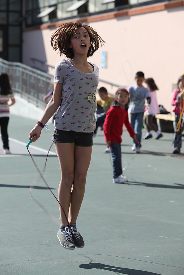 Jumping at the chance to help