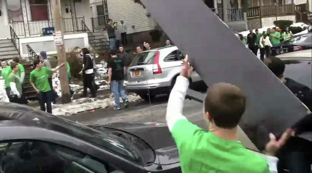 albany st patricks day riot