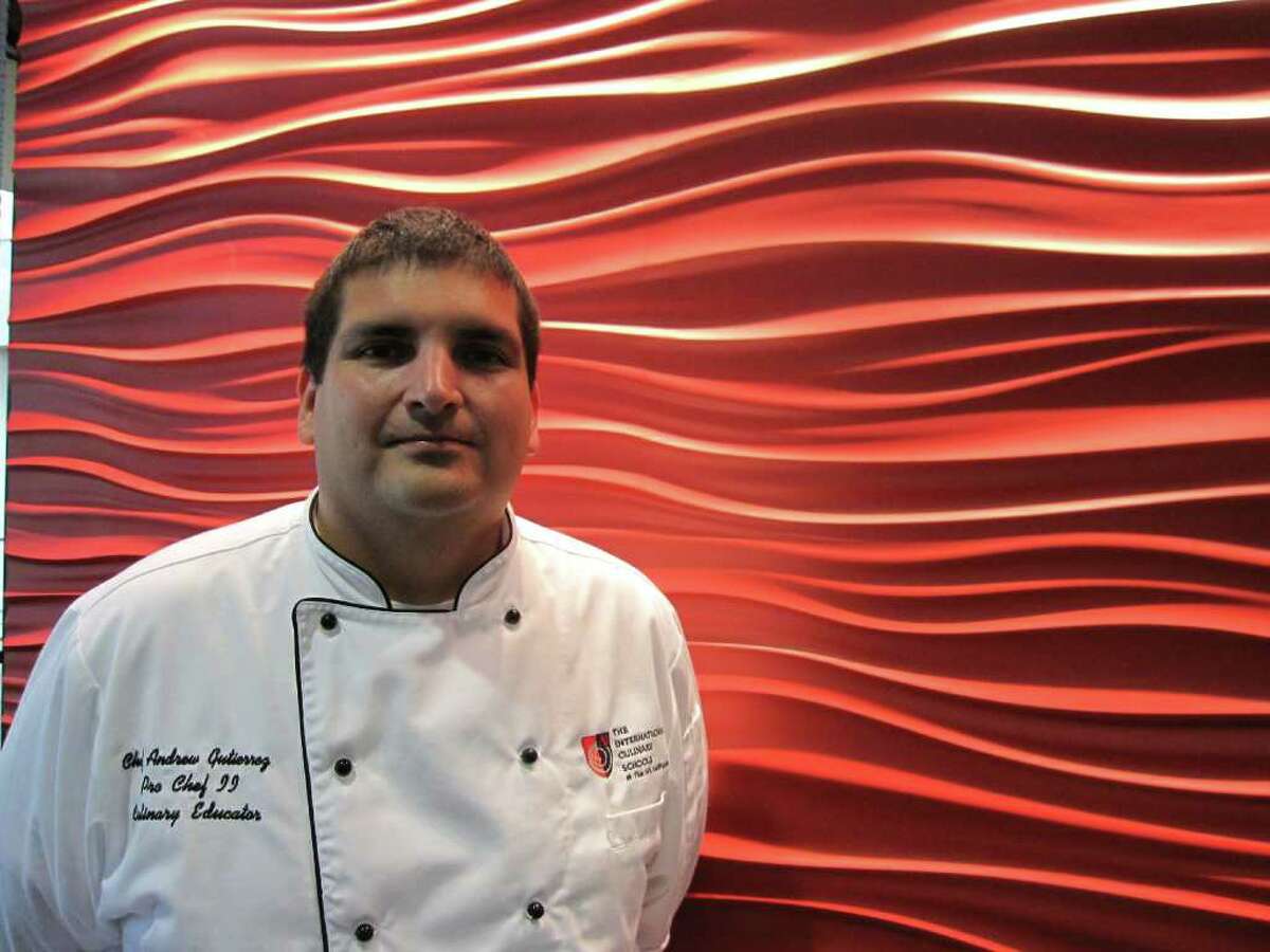 Andrew Gutierrez, instructor at the AI Culinary.