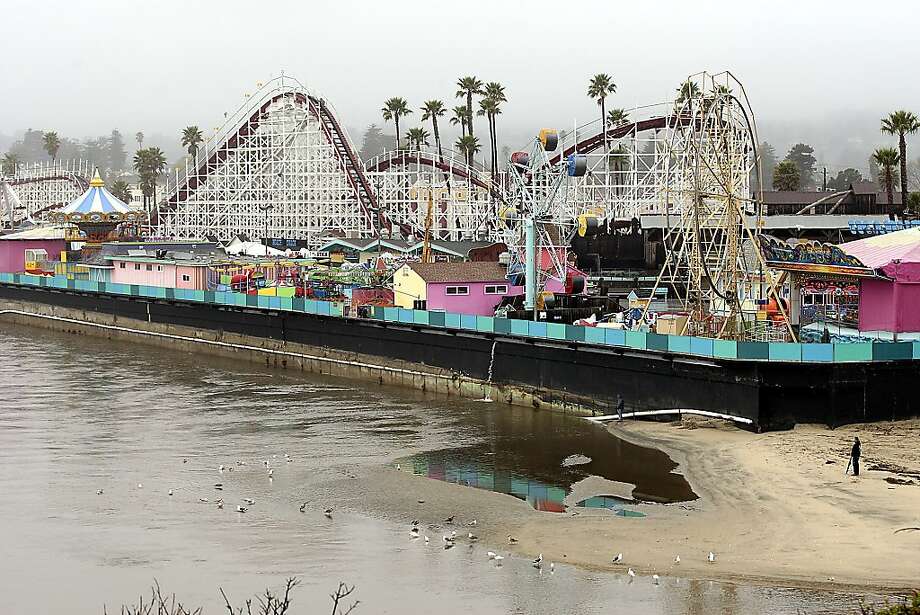 Santa Cruz Beach Boardwalk at risk due to rains SFGate