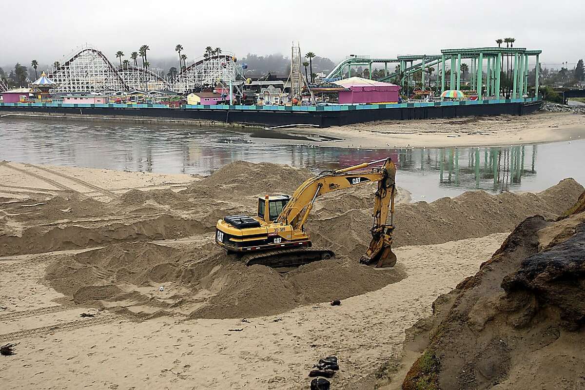 Santa Cruz Beach Boardwalk at risk due to rains
