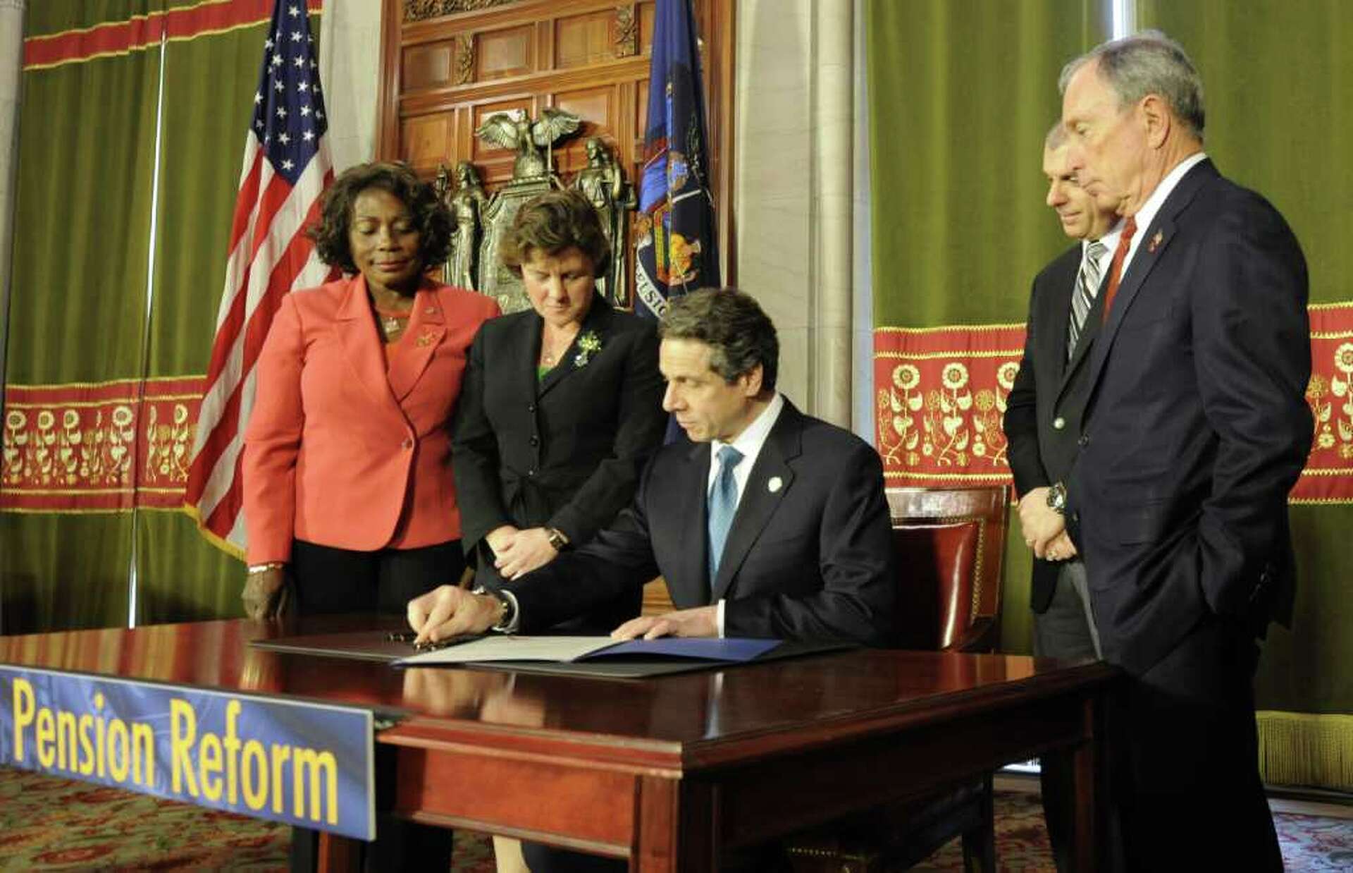 Governor Signs Pension Reform Bill