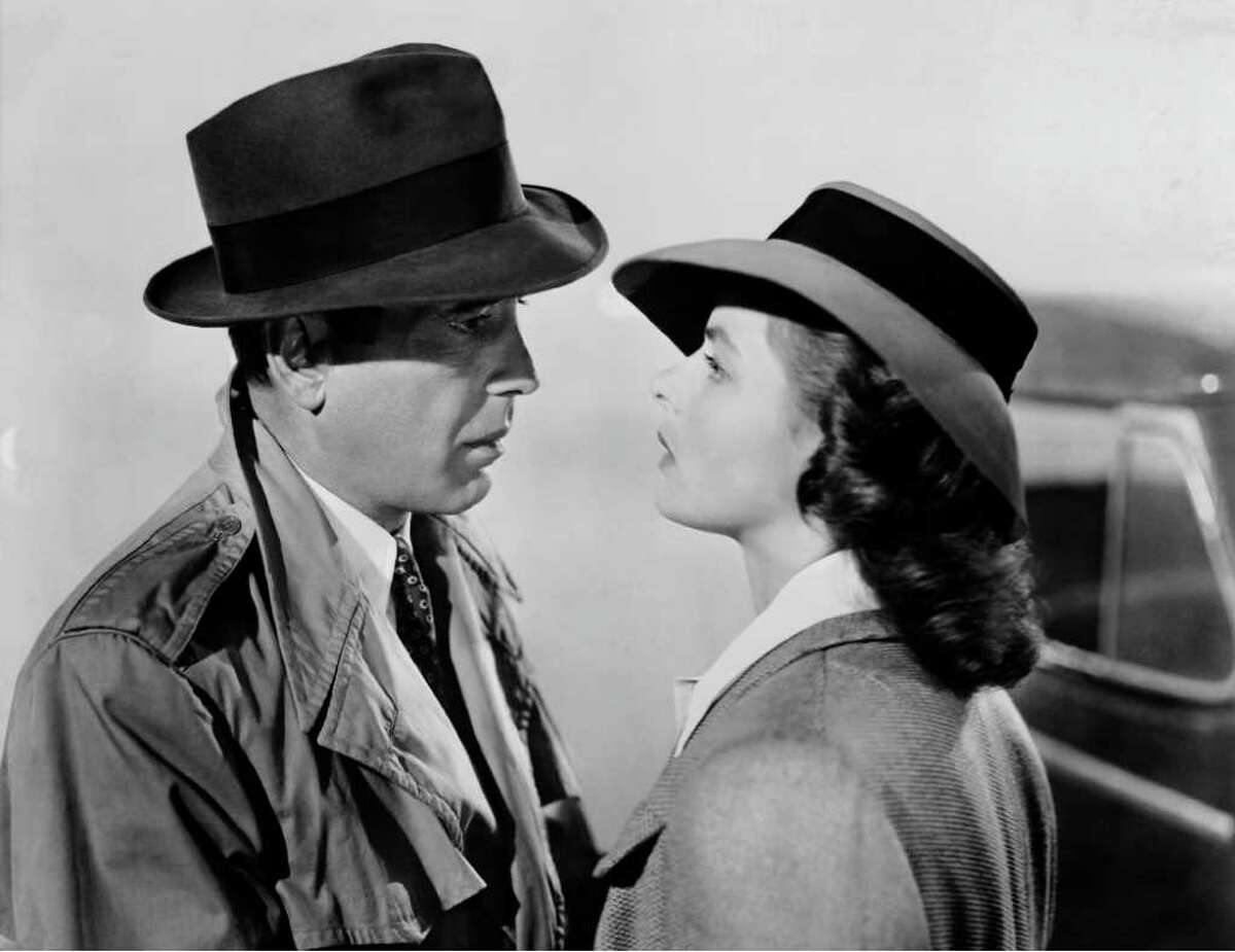 Ingrid Bergman as Ilsa Lund Laszlo and Humphrey Bogart as Rick Blaine Casablanca © 1942 Turner Entertainment Co. All Rights Reserved. Courtsey of Warner Home Video