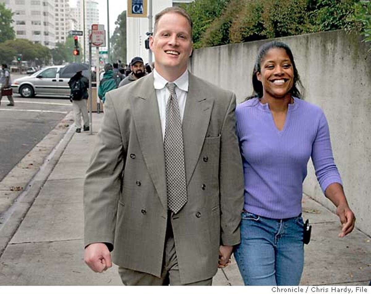 Verdict of the Riders Cops Trial in Oakland 5/19/05 Chris Hardy / San Francisco Chronicle