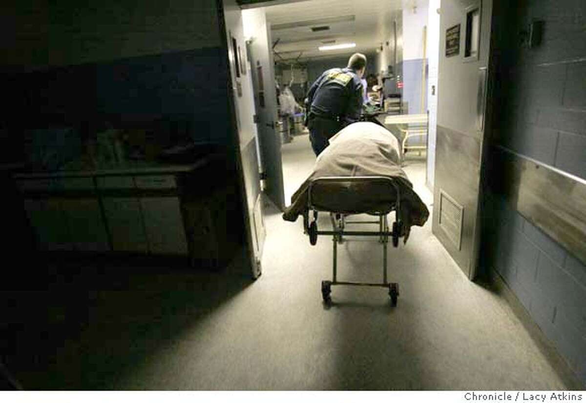 OAKLAND A PLAGUE OF KILLING / Night shift at the Coroner's