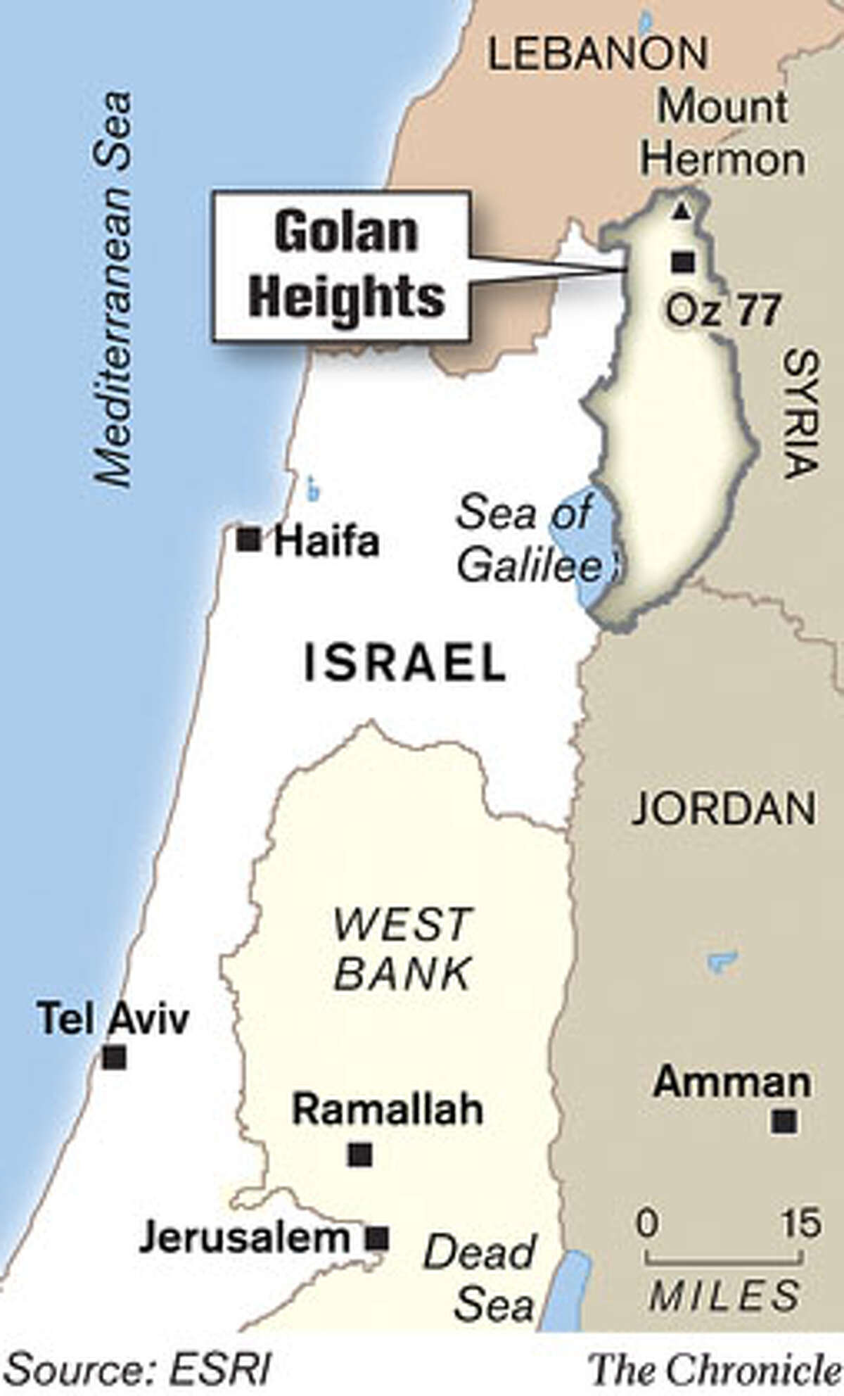 Next battleground will be a familiar one, Israelis say / In Golan ...