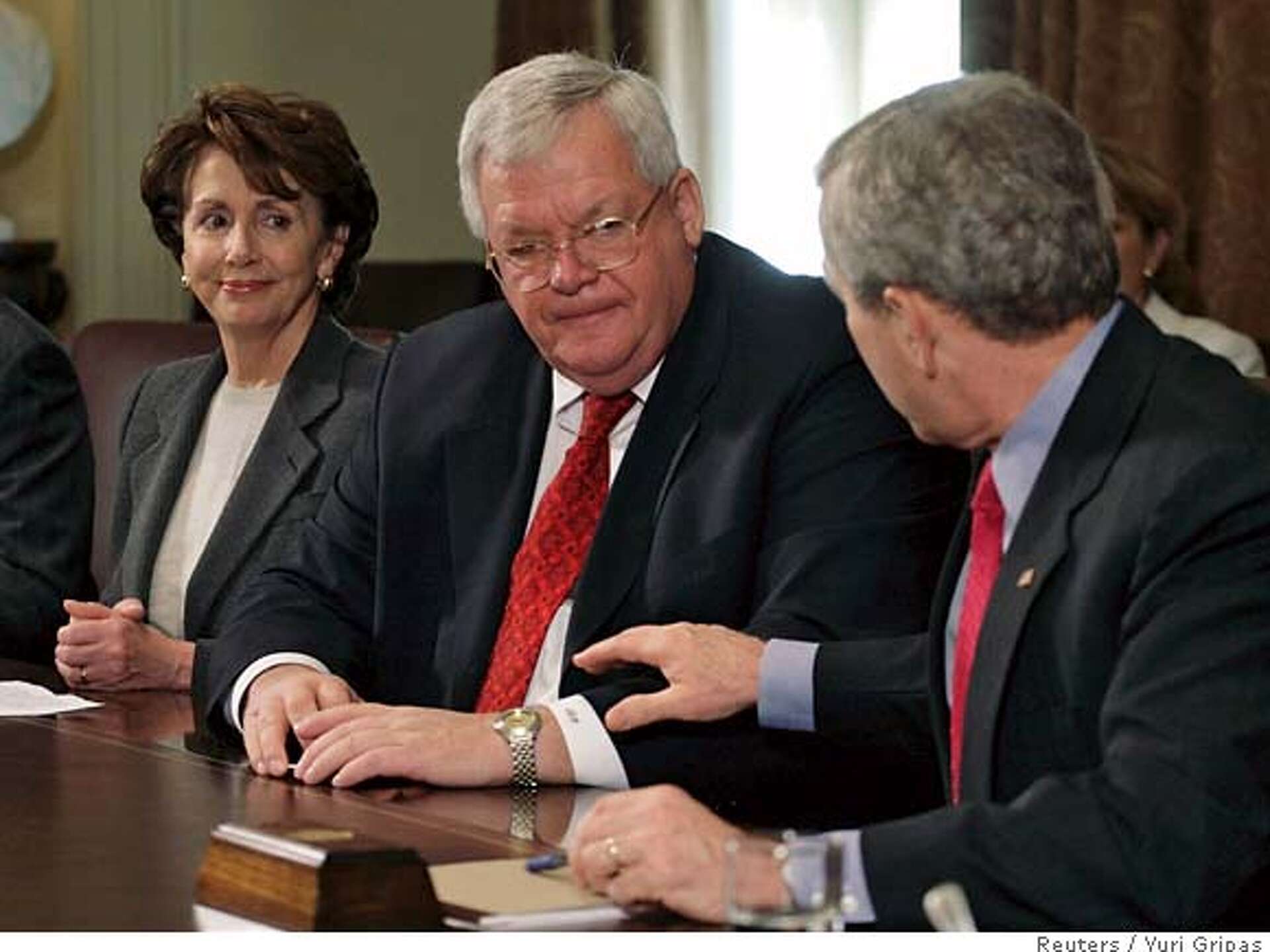 Bush ready to change 'tactics,' not goals / He meets with Congress ...