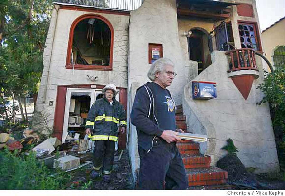 fire3000339_mk.JPG Don Bertone, San Francisco's "nightmare neighbor," goes through his smoldering house with SFFD after it caught fire around noon on Wednesday, November 30, 2006 Mike Kepka / The Chronicle Don Bertone (cq) the source MANDATORY CREDIT FOR PHOTOG AND SF CHRONICLE/ -MAGS OUT