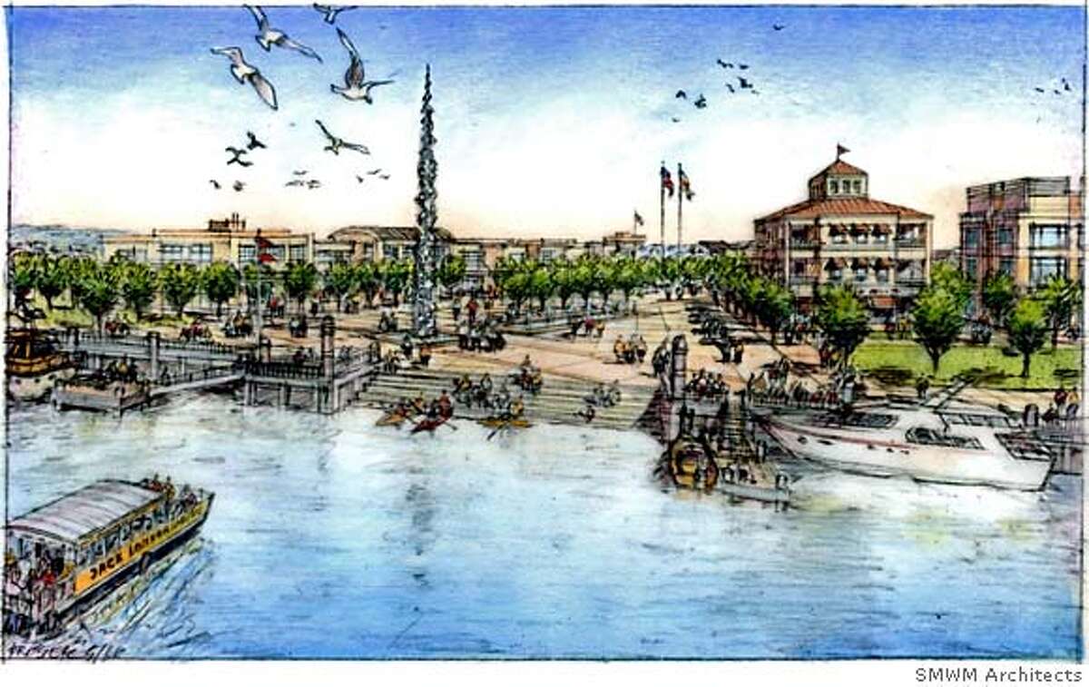 ALAMEDA / Rebirth on tap for naval site / Waterfront housing, retail