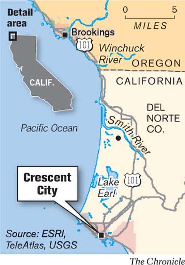 Crescent city japan tsunami