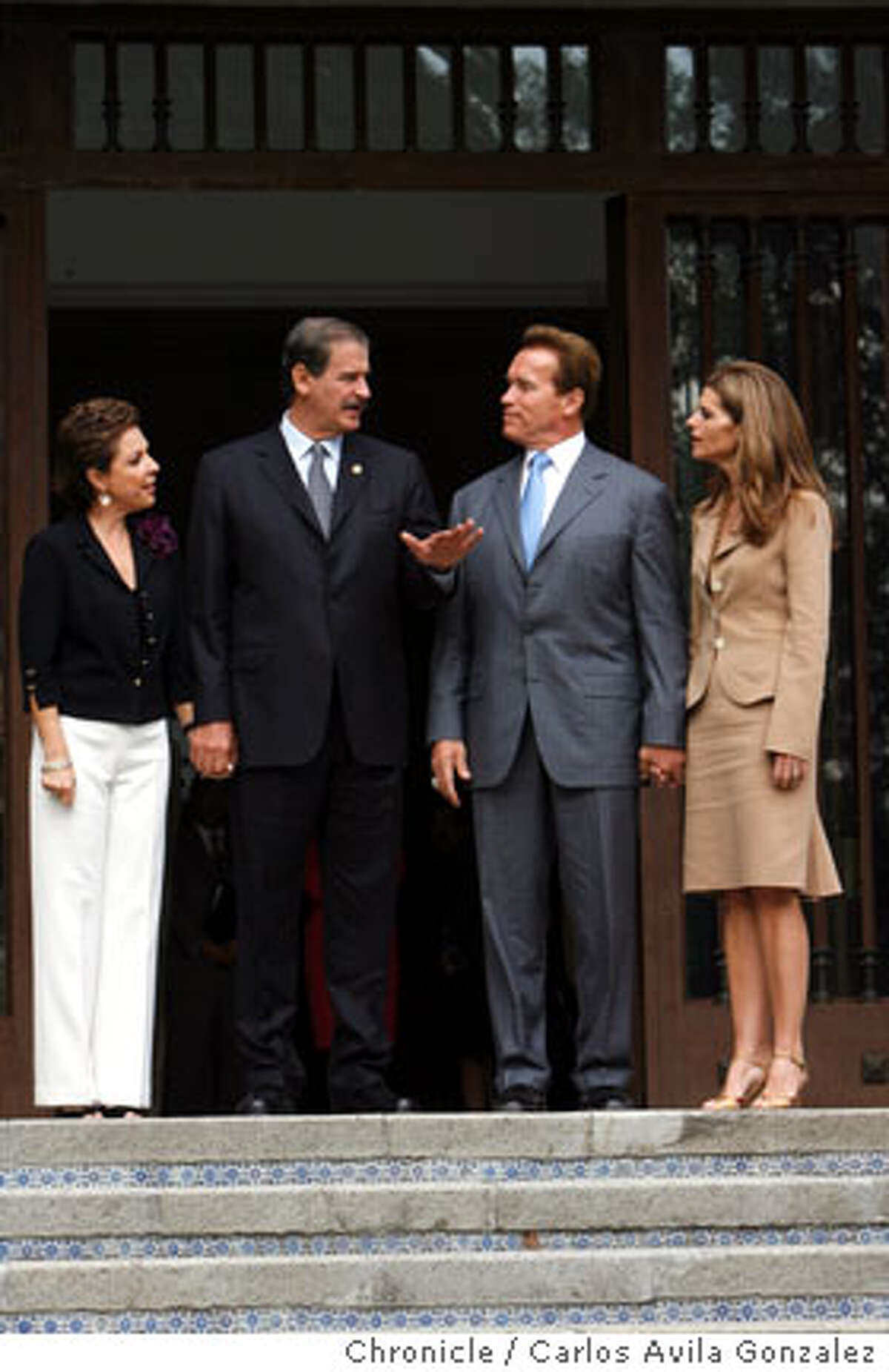 MEXICO CITY / Governor goes south of border / Schwarzenegger talks