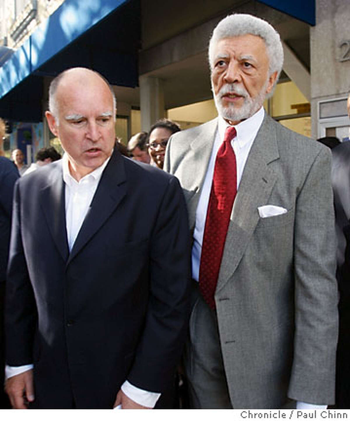 ATTORNEY GENERAL Brown makes a bit of history