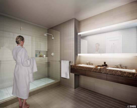 View of Spa condos put wellness classes just down the hall / New lifestyle era ...