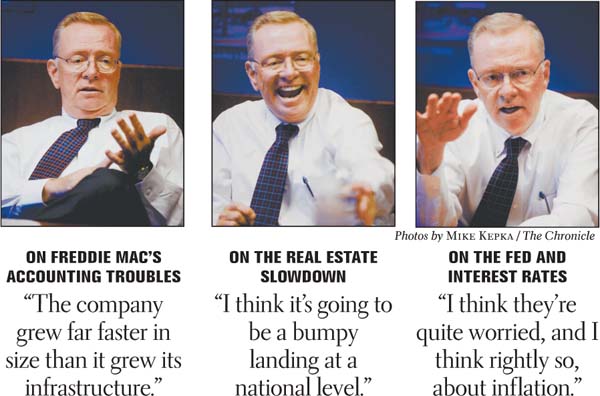 FREDDIE MAC / On the Record: Richard Syron