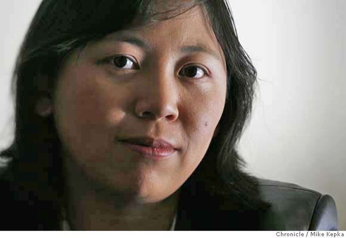 whiting00143_mk.JPG Yiyun Li is one of three local recipients of this years top literary honor called the Whiting Award. Photo taken on 10/17/06. Mike Kepka / The Chronicle MANDATORY CREDIT FOR PHOTOG AND SF CHRONICLE/ -MAGS OUT