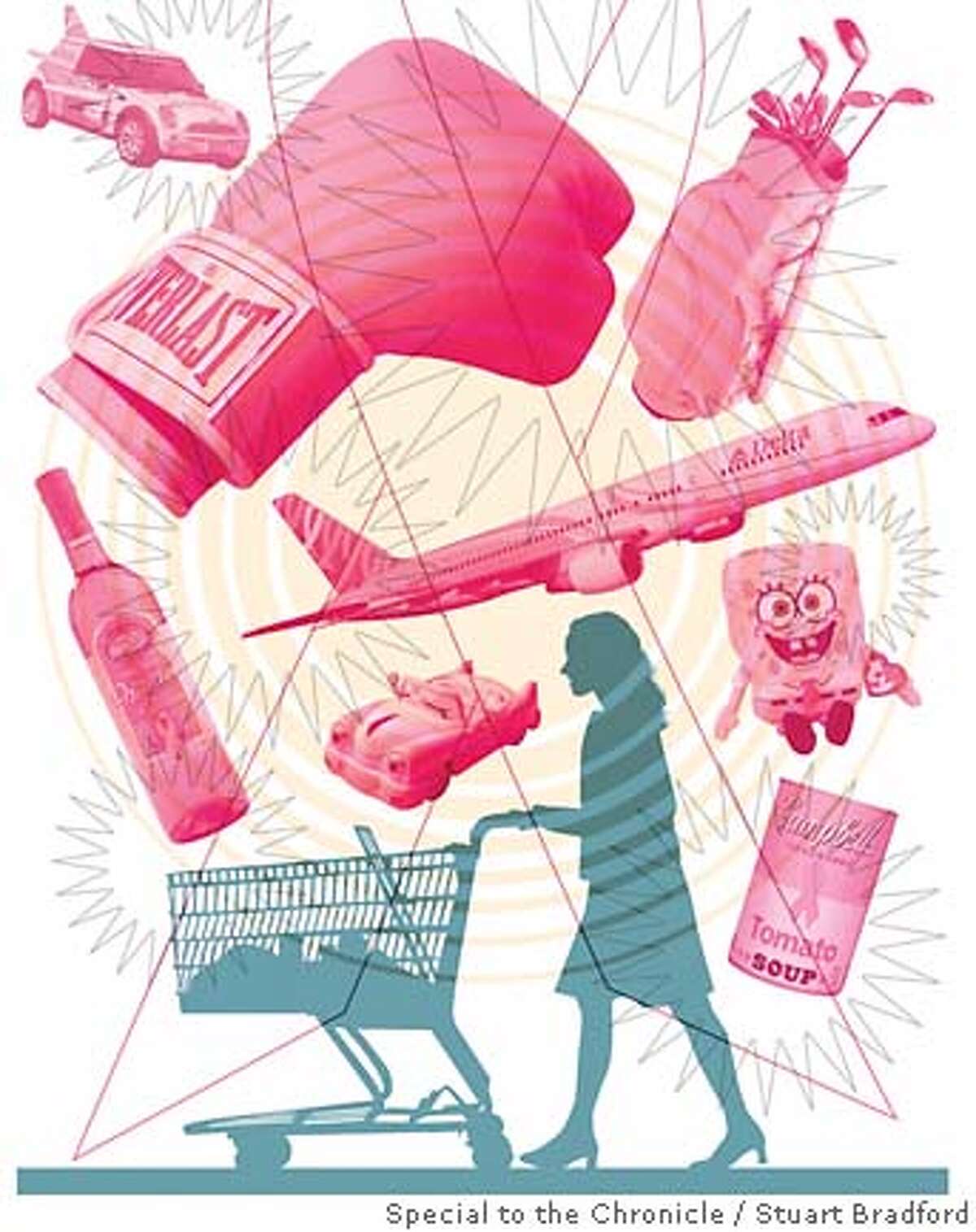 Pinklash! Graphic illustration by Stuart Bradford, special to the Chronicle