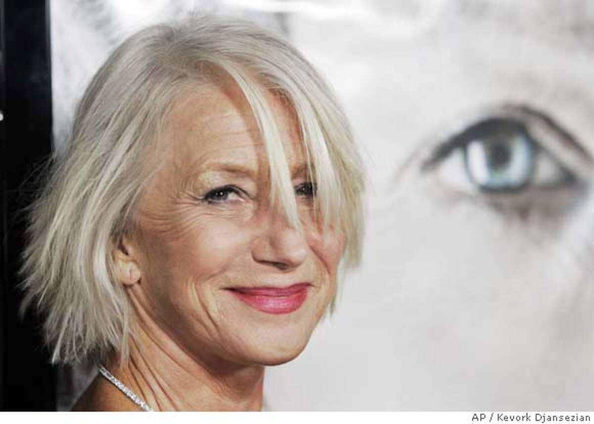 Helen Mirren the star of the new film "The Queen" arrives to the premiere of the film in Beverly Hills, Calif., Tuesday, Oct. 3, 2006. (AP Photo/Kevork Djansezian)
