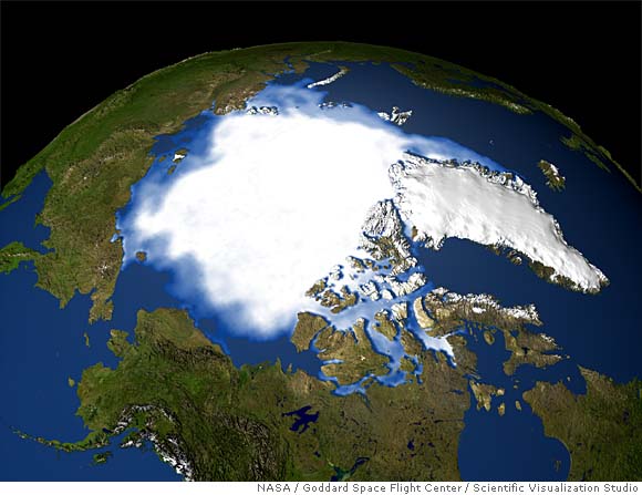 Ice caps are melting even in winter, global warming evidence mounts