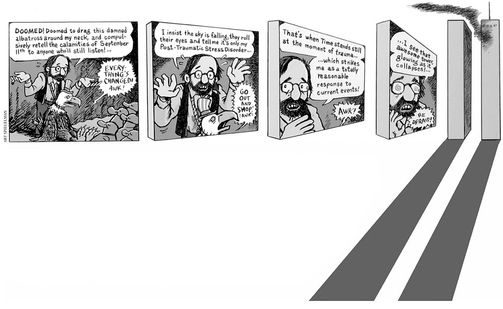 9/11: FIVE YEARS LATER / Art Spiegelman's 'In the Shadow of No Towers'