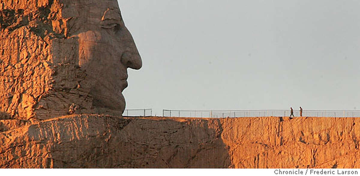 AMERICAN ICON / Bigger Than Rushmore / Chipping away at an Indian