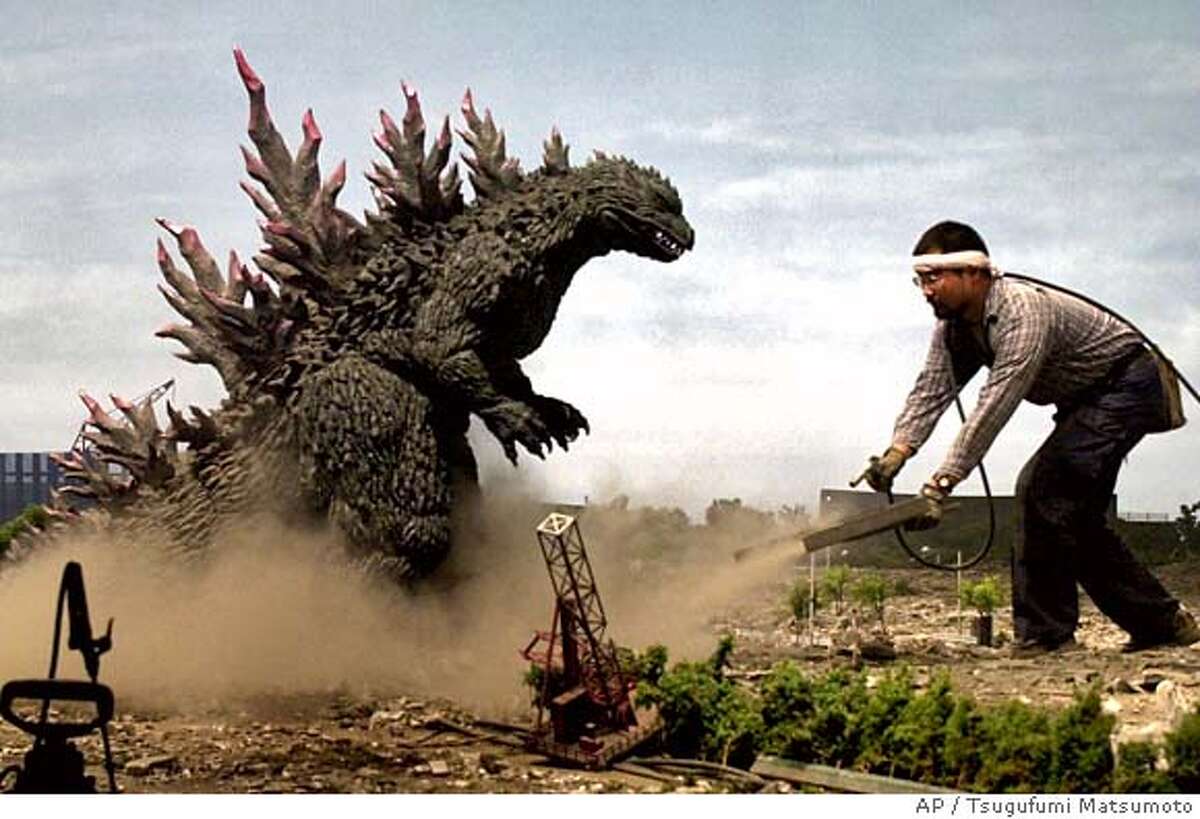 Godzilla's revenge the real reptile is back in town Godzilla's revenge the real reptile is back in town