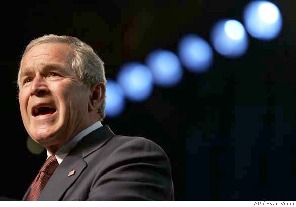 Bush opens drive to sell Iraq war to midterm voters / Dems say he's ...