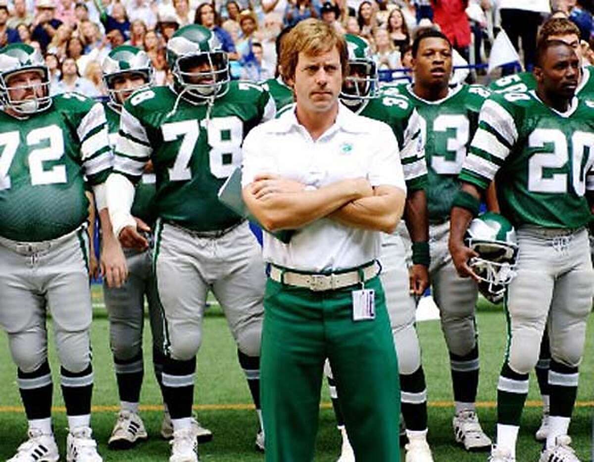 Greg Kinnear as Philadelphia Eagles coach Dick Vermeil in Invincible: not his usual wacky role. Photo courtesy of Walt Disney Pictures