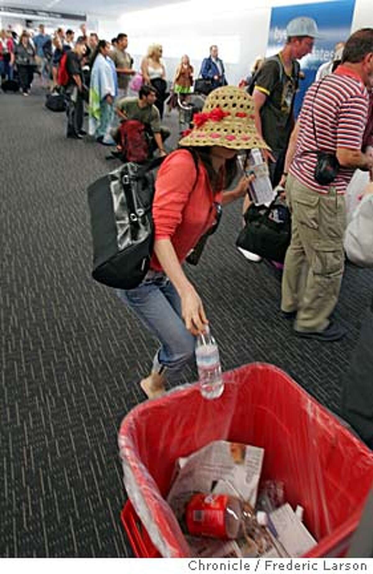 TRAVEL / AIRPORTS Around Bay Area, travelers try to keep their cool