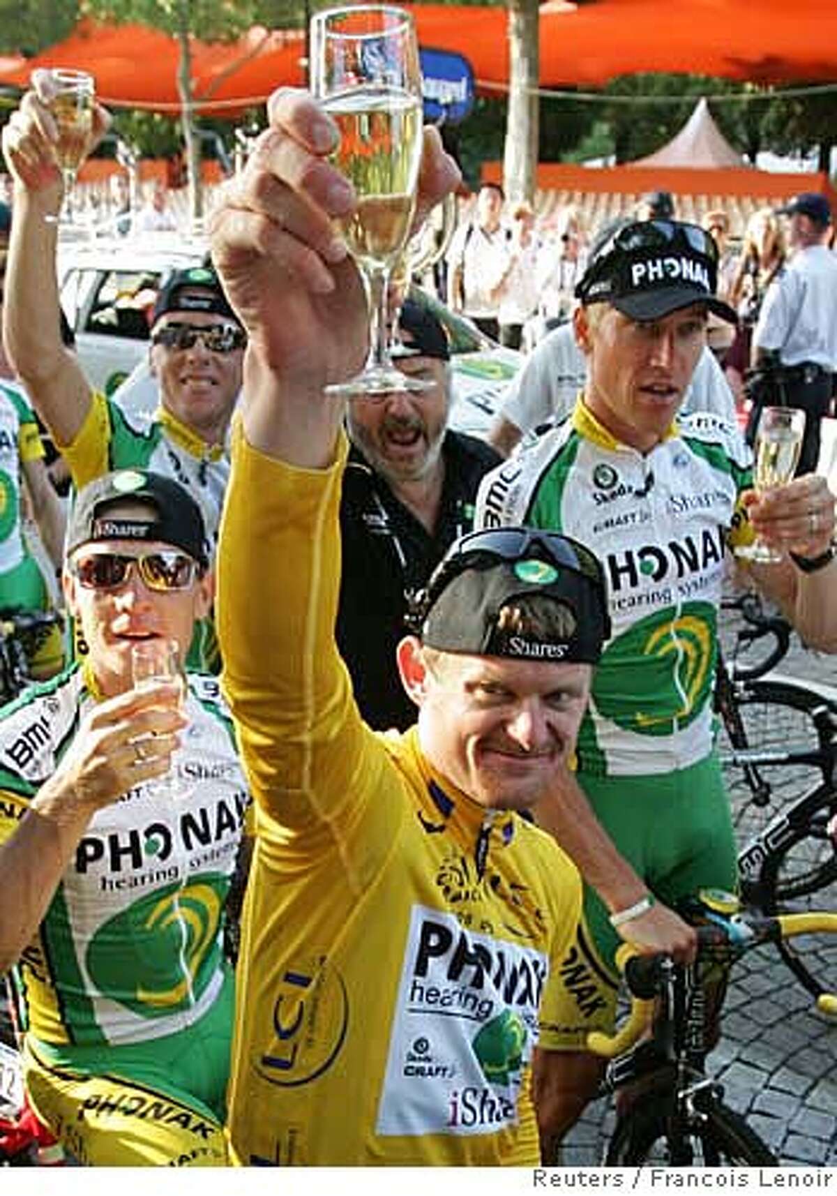 Landis proves himself / Scrappy cyclist battled more than rivals to win