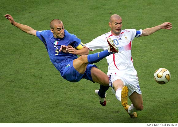 Squawka on X: ON THIS DAY: In 2006, Italy won their fourth World Cup  trophy after beating France on penalties. Zinedine Zidane became the fourth  player to be sent off in a