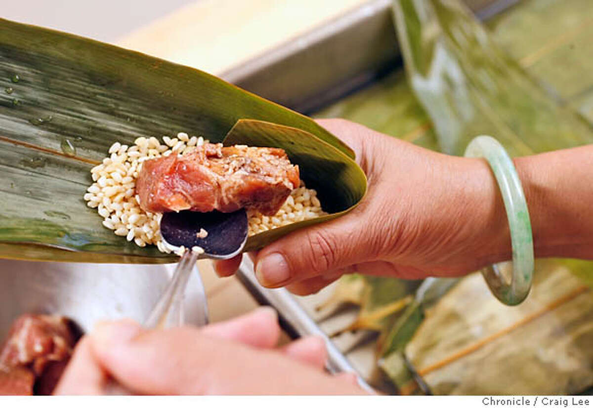 Zongzi wraps up a meal in one