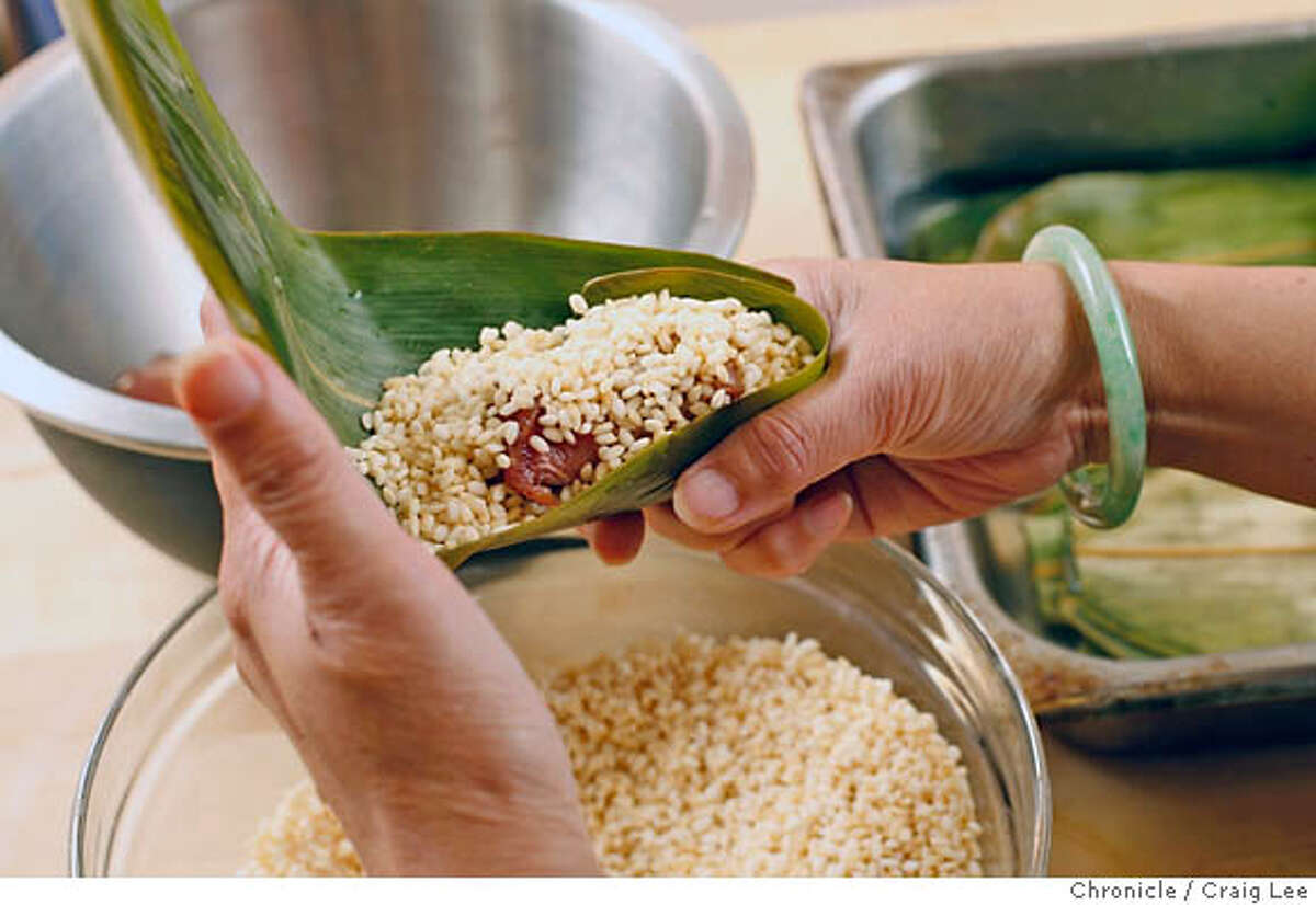 Zongzi wraps up a meal in one