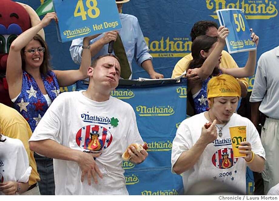 EATING CONTEST IS DOGGED BY CONTROVERSY / San Jose challenger's dreams ...
