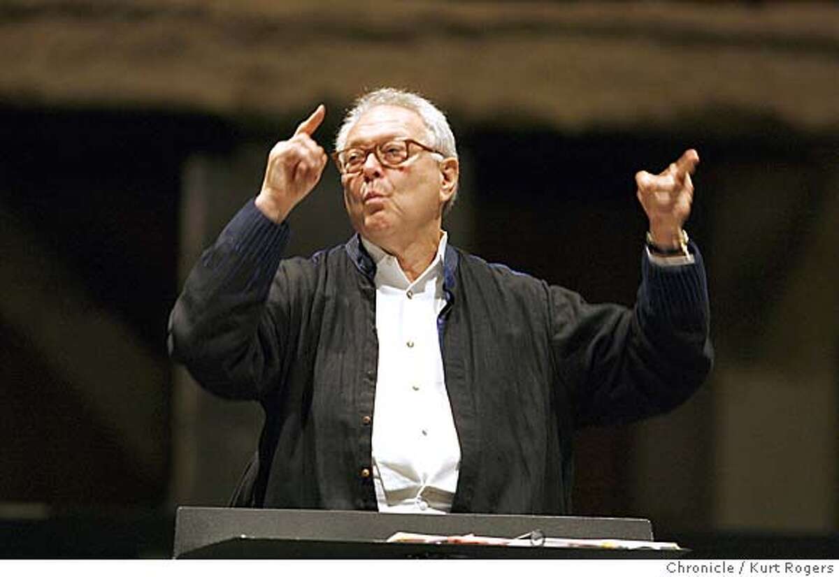 And now for the coda the Symphony Chorus' longtime leader, Vance