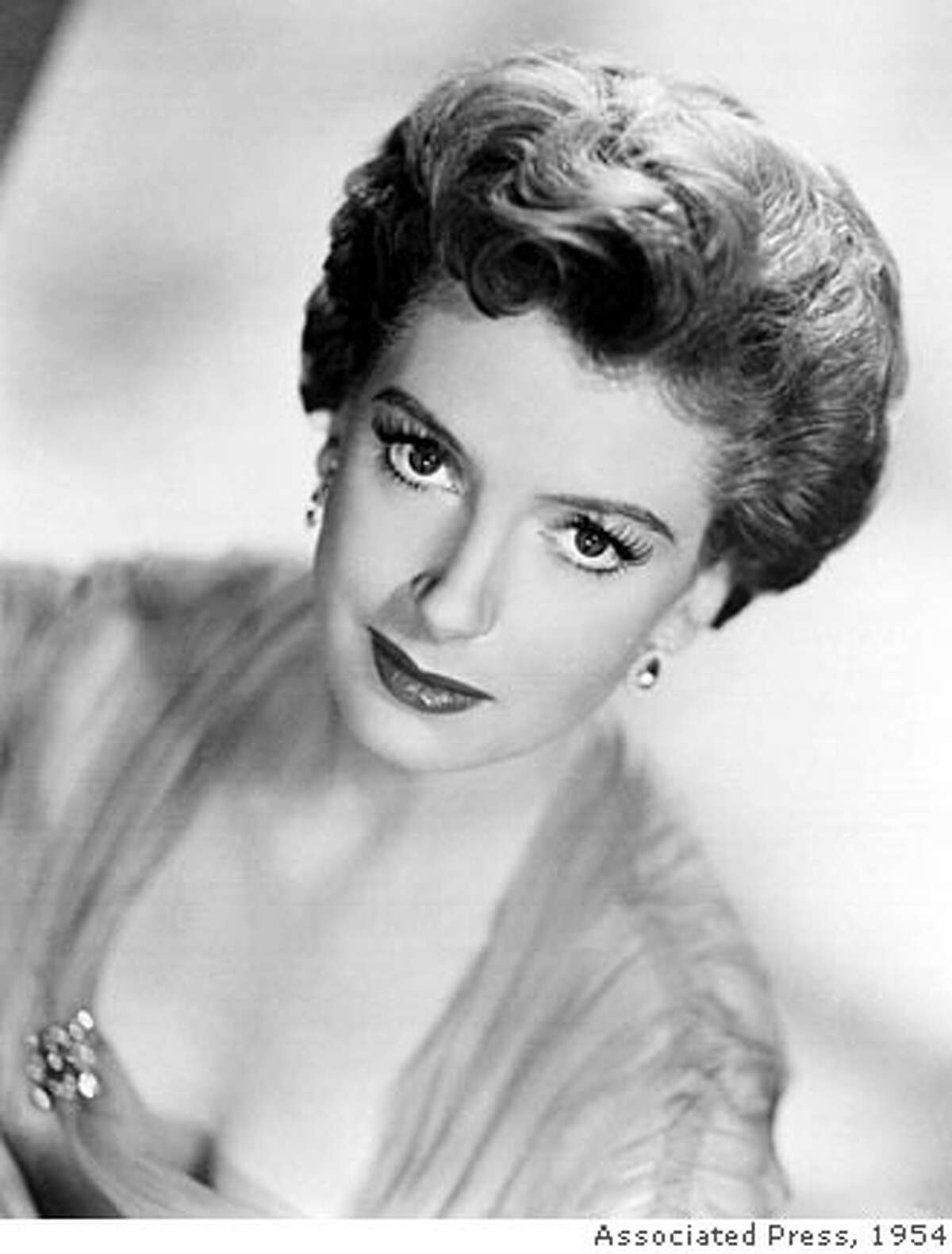 ** FILE ** British actress Deborah Kerr, star of 'From Here To Eternity' and 'The King And I', seen in this 1954 file photo, has died at the age of 86 her agent accounced in London, Thursday Oct. 18 2007. (AP Photo/pa-file) ** UNITED KINGDOM OUT: NO SALES: NO ARCHIVE: **