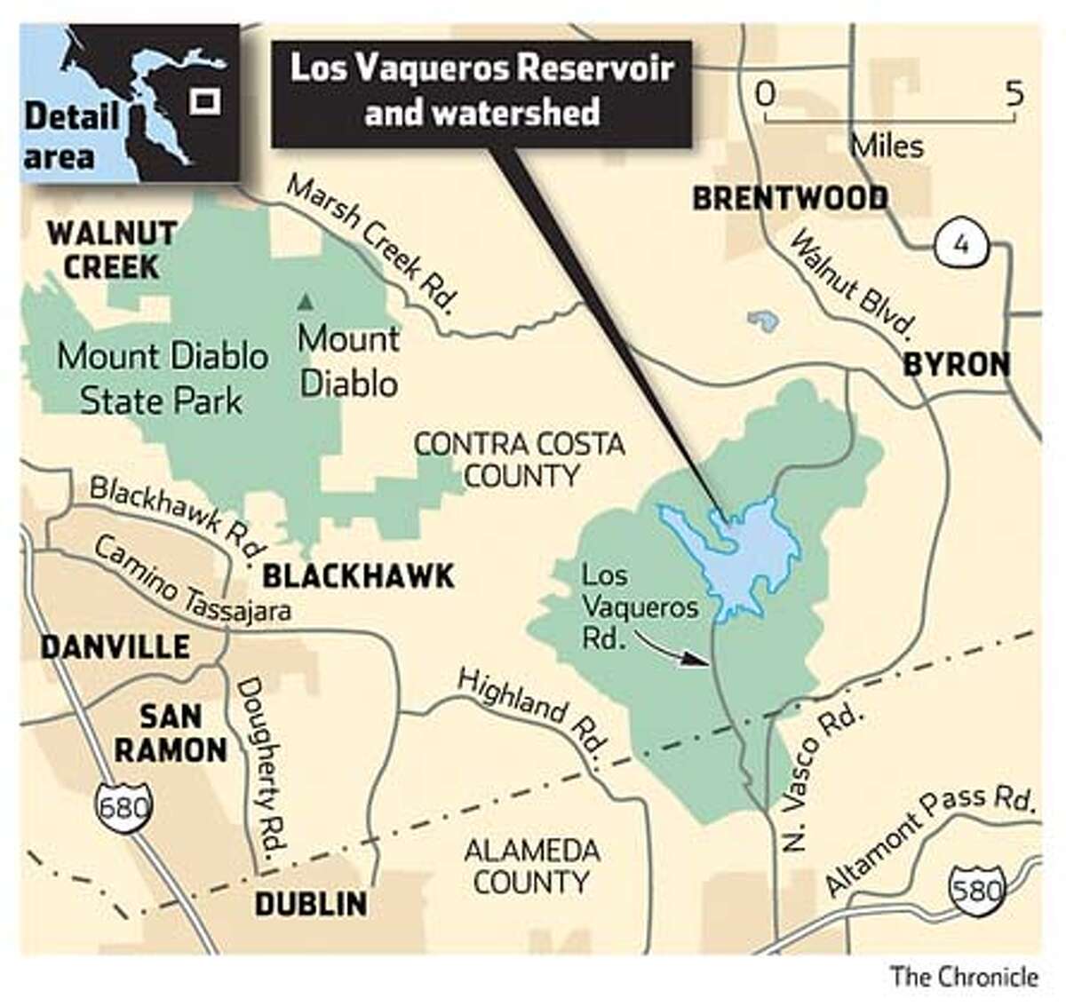RESERVOIR READY / Los Vaqueros It just needed a little well a lot