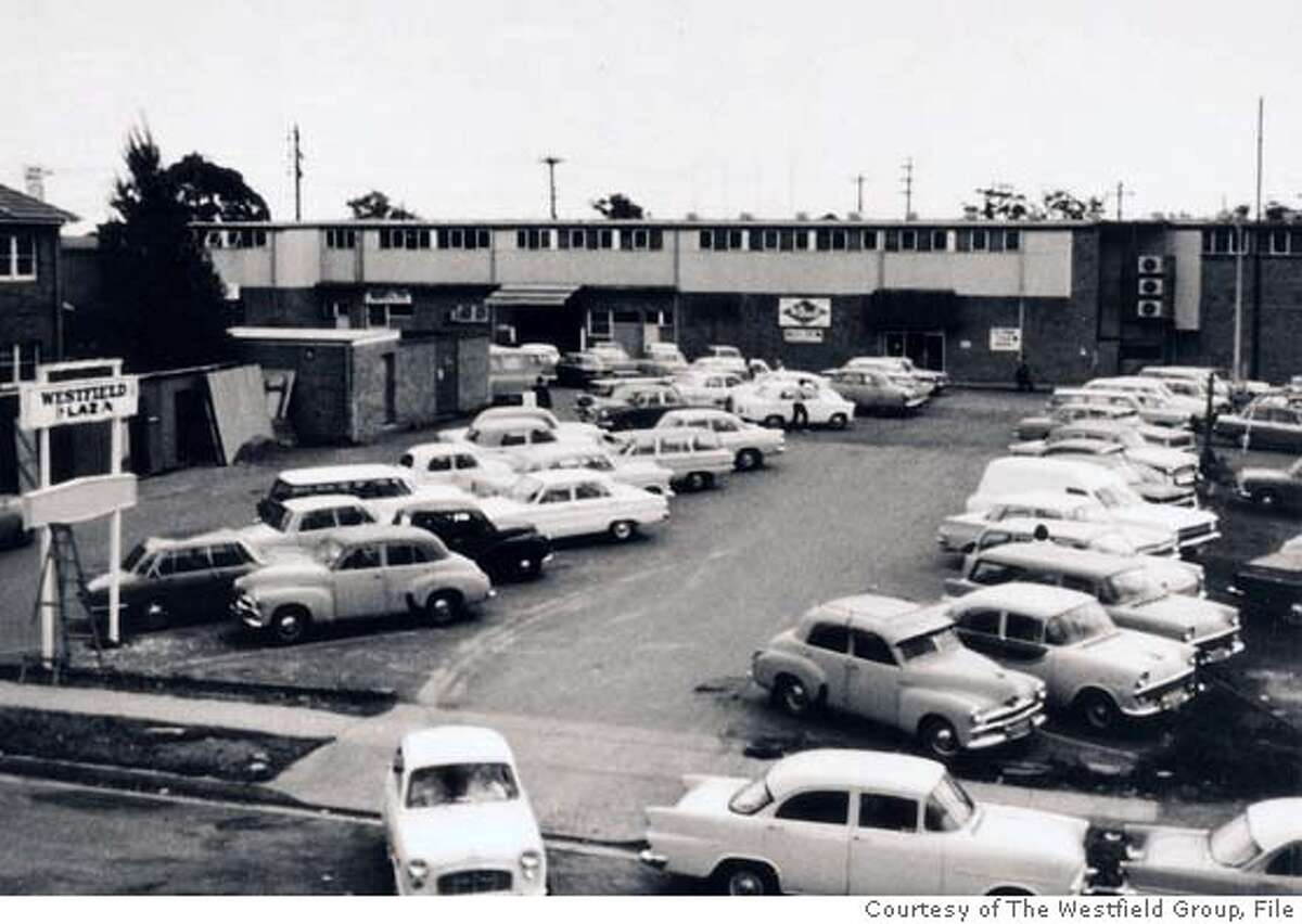 Westfield Place, Blacktown, Australia -- the company�s first center ? as it appeared when opened in 1959. (See �Westfield Story� book, page 16.) Some commentary from the book: �Newspapers of the time described Westfield Place as a �most modern centre with its own car park, situated in the heart of Blacktown shopping area, only 50 yards from the railway station.� Others called it �the most modern American-type combined retail centre. Photo: Courtesy of The Westfield Group