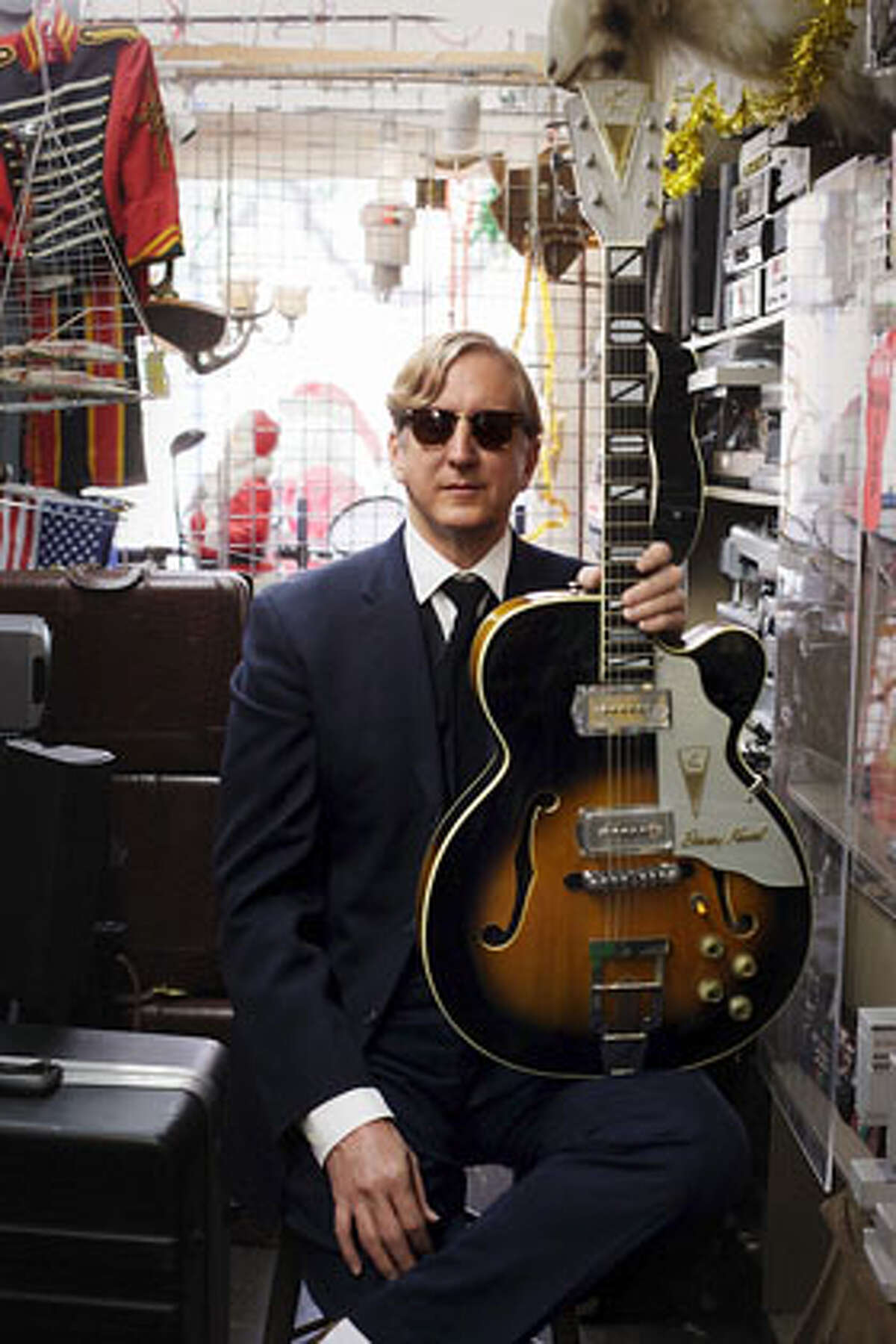 T Bone Burnett performs at the Hardly Strictly Bluegrass Festival