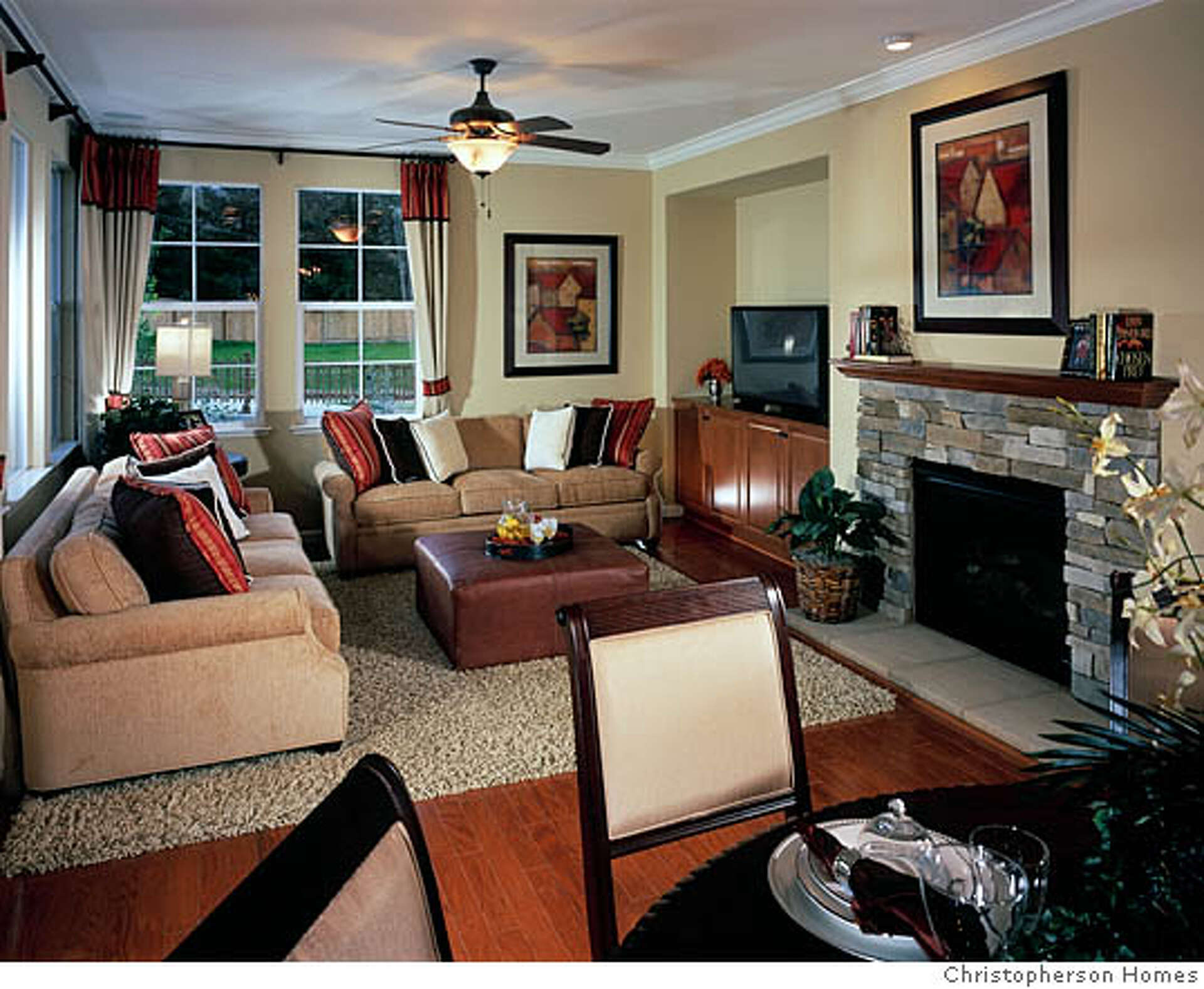 MODEL HOME: Ragle Ranch, Santa Rosa / Back on the ranch / New homes ...