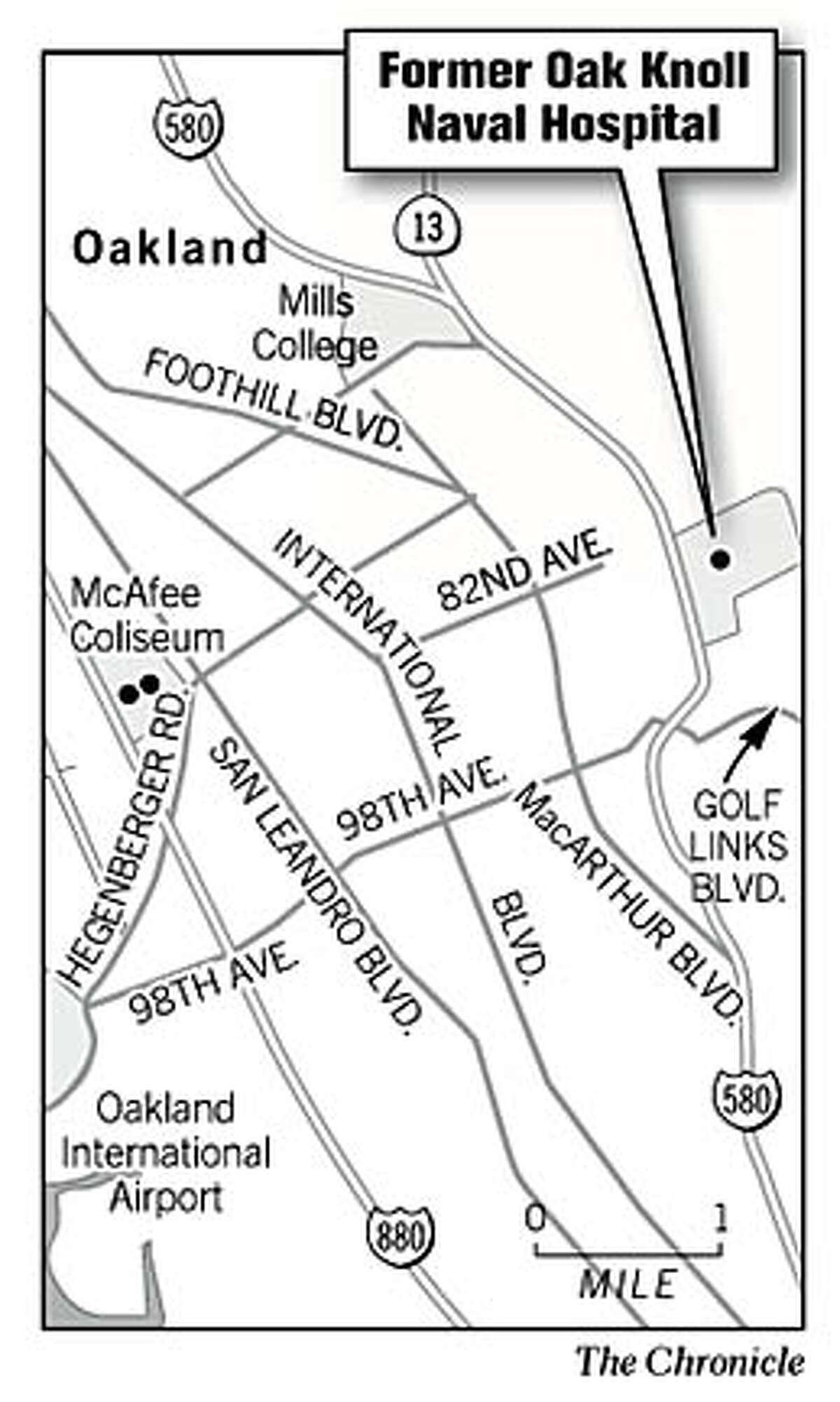 OAKLAND / Company shares plans for Oak Knoll / Housing density is main