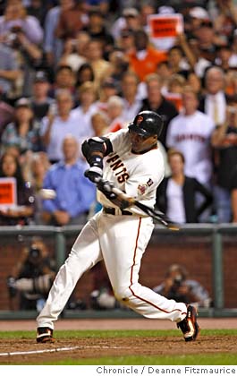 When Barry Bonds said goodbye — A Foot In The Box